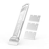 BIQU Panda Edge 3D Printer Scraper with 3 Extra Blades, Compatible with Bambu-Lab Spatula Blades, All Metal 3D Prints Removal Tool Kit