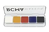 RCMA Makeup 5 Part "Series Favorites" Palette – Foundation & Adjuster Shades for Custom Mixing, Correcting & Blending – Professional Cream Base – Vegan & Cruelty-Free (0.44 oz)