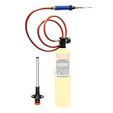 BLUEFIRE Propane/MAP Gas Soldering Torch Head Multi-Function Kit with 3' Hose | Premium Portable Self-Igniting Welding Station with Adjustable Flame, Accessories Available, Fuel by 1lb MAPP Cylinder