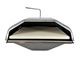 Wood Fired Pizza Oven Attachment for Most Full Sized Pellet Grills - Compatible with GMG, Traeger, Pit Boss, Camp Chef, Rec-Tec, Smoke Hollow and More