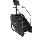 Stairmaster Machine Stepper Machine StairClimber LED Screen Commercial Stair Stepper Stepmill Cardio Lower Body 610LBS 24-168 Steps/Min Heart Rate Sensors