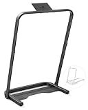 UREVO Walking Pad Handle Bar Only, Universal Compatible for Walking Pads 23.6'' Wide, Transform WalkingPad Into a Treadmill in Seconds, Easy Moving with Wheels, Quick Assembly, Sturdy Design, Black