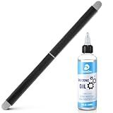 4oz Treadmill Lubricant with 24inch Foldable Applicator, Pure Silicone