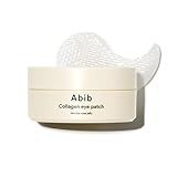 Abib Collagen Eye Patch Jericho Rose Jelly 60 Patches, Korean Under Eye Patches for Puffy Eyes and Dark Circles, Anti-Wrinkle, Collagen, Caffeine, Niacinamide, Ceramide, Antioxidant, Skin Care