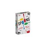 Spoons Games - Card Game, Deck of Cards, Fun Family Game for Kids and Adults, 3-5 Player Card Game, Ages 7+, Red, Yellow, Green, Blue