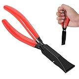 Steel Metal Hand Seamer, 7-Inch Small Metal Sheet Straight Bender Plier Tools, Flattening Metal Made Easy Form Edge Seamer Seaming Plier for Bending and Flattening Sheet Metal Hand Tool