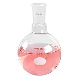 ADAMAS-BETA Lab Boiling Flasks 300ml Single Neck Round Bottom Boiling Flasks with 24/40 Standard Taper Outer Joint