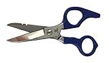 Zeluga 12-229 5in. Heavy Duty Stainless Steel Electrician's Scissor with Ergonomic Handle