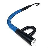 BLOKAUTO 905/B Steering Wheel Brake Pedal Lock, 25.6-28.3 in, Armored Articulated, Flexible & Strong, Anti-Drill Lock, Universal Clutch Anti Theft Lock Device for Vehicle Car Truck Van, Camper