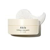 Abib Collagen Peptide Eye Patches for Wrinkles & Fine Line with Jericho Rose Jelly, 60 Count, Korean Skin Care