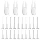 Josojoou 24PCS Exercise Ball Plug Replacement Kit,Yoga Ball Air Plug, Fitness Exercise Balls Air Stopper Plugs Pin Adapter Kit for Fitness Balls Inflatable Bed Swimming Pool