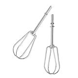 Hand Mixer Beaters for KitchenAid, Turbo Beaters Compatible with W10490648, KHM2B, AP5644233, PS4082859 Parts (2 Pack)