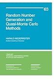 Random Number Generation and Quasi-Monte Carlo Methods (CBMS-NSF Regional Conference Series in Applied Mathematics, Series Number 63)