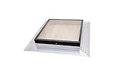 SIG Skylights FMB 22 1/2 x 22 1/2 Deck Mounted, Self-Flashed Skylight with Bronze Insulated Glass