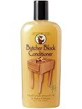 Howard Products Butcher Block Conditioner and Food Grade Mineral Oil for Wood Cutting Boards, 12 Fl Oz - Enhanced Wood Care