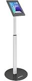 AboveTEK Anti Theft iPad Floor Stand, Robust Security Kiosk POS Tablet Stand, Height Adjustable Tablet Floor Stand w/Lock and Key Mechanism for 10.9-11" iPad & Galaxy Tab, Ideal for Retail Business