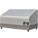 GORILLA GRIP Waterproof Large Outdoor Patio Sofa Cover, 58 Inch, Adjustable Furniture Covers Sets for Winter, Keep Cushions Dry, Protects from Sun, Snow, Rain, Windproof, UV Coated, 1 Pack