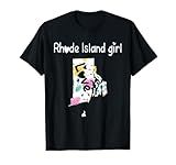 Rhode Island Girl T-Shirt I Love Rhode Island Home Tee T-Shirt