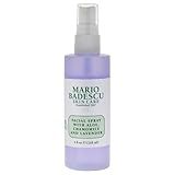 Mario Badescu Facial Spray with Aloe, Chamomile and Lavender for All Skin Types | Face Mist that Hydrates and Restores Balance & Brightness | 4 FL OZ