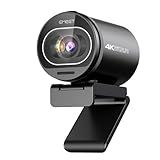 EMEET S600 4K Webcam for Streaming - Sony 1/2.55'' Sensor, PDAF Autofocus, 1080P@60FPS, 2 Noise Reduction Mics, Built-in Privacy Cover, 73° FOV, Streaming Camera for Live Commerce/Gaming/Beauty