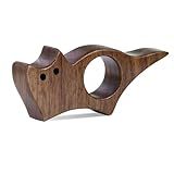 Cat Book Page Holder, Smooth Finish Walnut Wood Book Holder for Reading, Ideal Book Reader Gifts & Reading Accessories,Book Worm Gifts for Women, Thumb Book Page Holder - Book Lovers & Literary Gifts