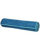 Gaiam Stay Put Yoga Towel Mat (Fits Over Standard ) Size - 68"L x 24"W, Lake