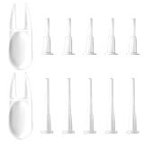 Ymapinc 12pcs Exercise Ball Plug Replacement, Fitness Yoga Ball Inflatable Air Pins for Home Gym Exercise Balls