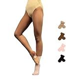 Geniushn Women's Ballet Tights & Convertible Dance Tights - Opaque, Ultra Soft for Jazz, Yoga & Stage Performance (US, Alpha, XX-Large, Regular, Regular, Cocoa)