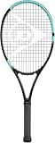 Dunlop Sports Team 260 Pre-Strung Tennis Racket, 3/8 Grip, Black/Blue