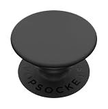 PopSockets Adhesive Phone Grip, Holder, Phone Stand, Black - Black