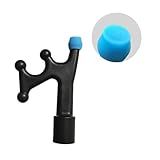 FancyEagle Premium ABS Boat Hook Accessory with Rubber Tip - 3/4" US Standard Thread Compatible Docking Tool for Marine Use - Protective Boat Hooks for Safe Mooring (Pole Not Included)