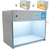 TFCFL 4-Light Source Standard Color Matching Cabinet (D65/TL84) | Professional Color Assessment Box, Four Light Source Color Matching Booth, Metamerism Tester, Universal Color Quality Control Tool