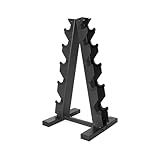 CAP A-Frame Dumbbell Hand Weight Vertical Storage Rack - Carbon