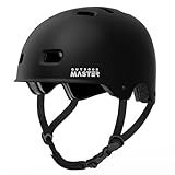 OutdoorMaster Skateboard Cycling Helmet-Beetles Snug,Bike Helmet for Adults, Youth-Two Removable Liners Ventilation Multi-Sport Commuter Scooter Roller Skate Inline Skating Longboard