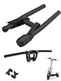 Electric Scooter Folding Handlebar, Universal Steering Handlebar 25.4/31.8mm, Aluminum Alloy 90° Adjustable Crossbar, Length 600mm Light Weight 533g, For Electric Bicycles, Cycles