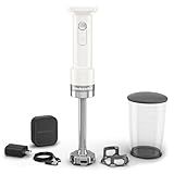 KitchenAid Go Cordless Hand Blender - battery included, KHBRV71, Porcelain White