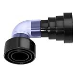 A/C Drain Line Cleaner Tool, Vacuum Hose to PVC Pipe Adapter Kit, Fits Vacuum Hose 1-1/4", 1-7/8", 2-1/2" and AC Drain Line 3/4", 1", 1-1/4", 1-1/2", 2