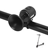 Scooter Horn,120DB Loud Scooter Horn Powered by 3V Celll Battery, Applies to 22.2-32mm Handlebars, Suitable for Scooters and Bikes, Bike Horn for Adults, Scooter Bell, Electric Scooter Accessories