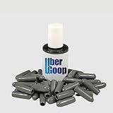 Uber Goop Dark Grey Dishwasher Rack Paint & Glue w/40 caps