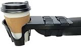 Nearly Universal OH - Wheelchair Cup Holder, Cup Holder for Electric Wheelchair and Mobility Scooter, Black