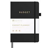 And Per Se Budget Planner, Budget Book with Expense Tracker Notebook, Undated Financial Planner & Monthly Bill Organizer to Manage Your Money - A5 Hardcover (Black)