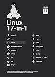 64GB - 17-in-1, Bootable USB Drive 3.2 for Linux & Windows 11, Zorin | Mint | Kali | Ubuntu | Tails | Debian, Supported UEFI and Legacy