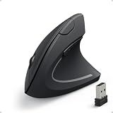 Anker 2.4G Wireless Ergonomic Mouse, Right Hand Vertical Mouse USB Receiver