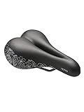 Terry Women's Cite X Gel Cycling Saddle - Synthetic Top Bike Seat with Gel Layer Lightweight Shock-Absorbing Elastomers - Flower
