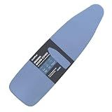 VividPaw Ironing Board Cover and Pad, Standard Size 15x54, Thick Padding | Elastic Edge, Silicone Coated, Scorch Resistant, Adjustable Fastener, Heavy Duty Padded Iron Board Covers (Blue)