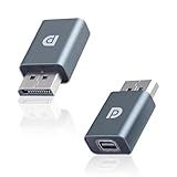 Danfetsoy 8K DisplayPort to Mini DP Adapter (2pack), Bi-Directional DisplayPort Male to Mini DP Female Adapter for MacBook, PC, Laptop, Gaming, Monitor, TV, etc (M/F)