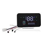 Minho 48V-72V Display Control Panel Digital Speedometer for Electric Scooter Bicycle E-Bike,Square Instrument