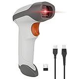 NetumScan Bluetooth 2D Barcode Scanner, 3 in 1 Automatic Wireless QR Barcode Reader USB Image Code Scanner for Store, Warehouse POS, Computer, Tablet, iPad, iPhone, Android