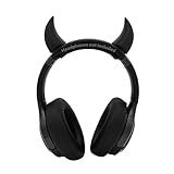 Elegance & Geekery LLC Devil Horns for Headphones (Black)