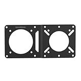 Monzlteck VESA Mount Adapter Plate for Mac mini M4 & NUC – Universal Extension Bracket for Mini PCs, Fits 75x75mm & 100x100mm VESA Monitor Arms, Securely Mount Small Computers Behind Display
